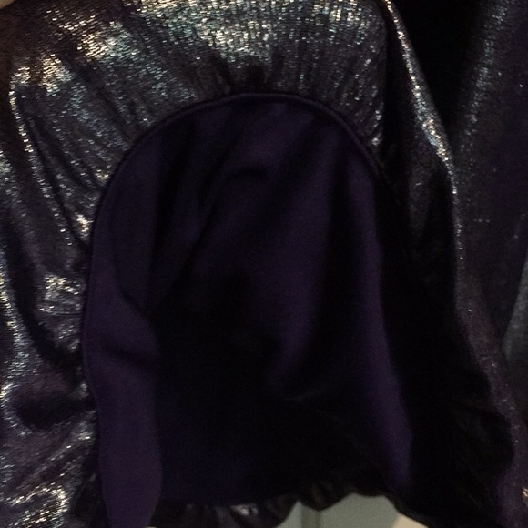 Xhilaration Purple Metallic Dress - Picture 3 of 7